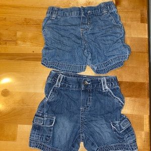 Set of 2 Koala Baby light weight denim shorts